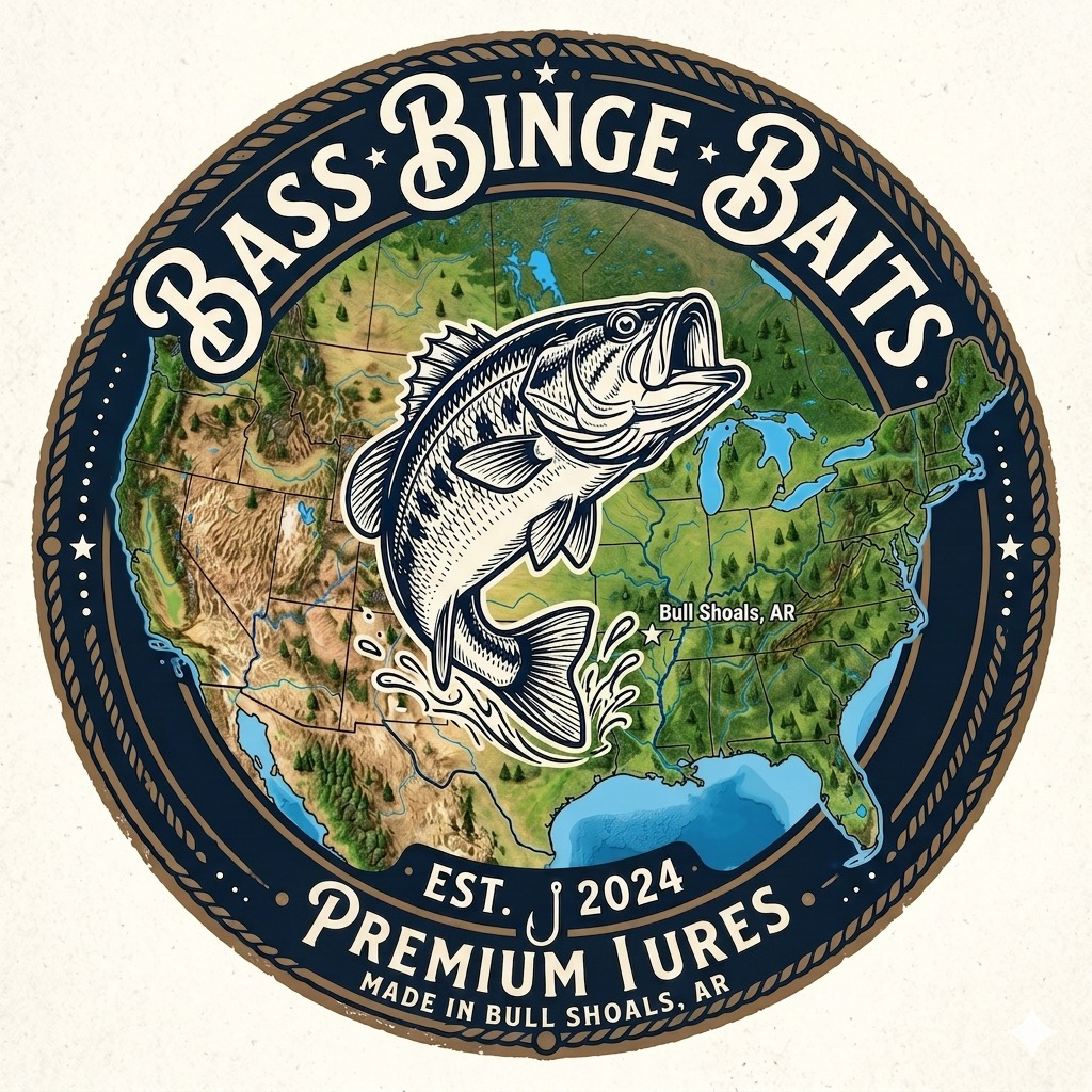 Bass Binge Baits logo
