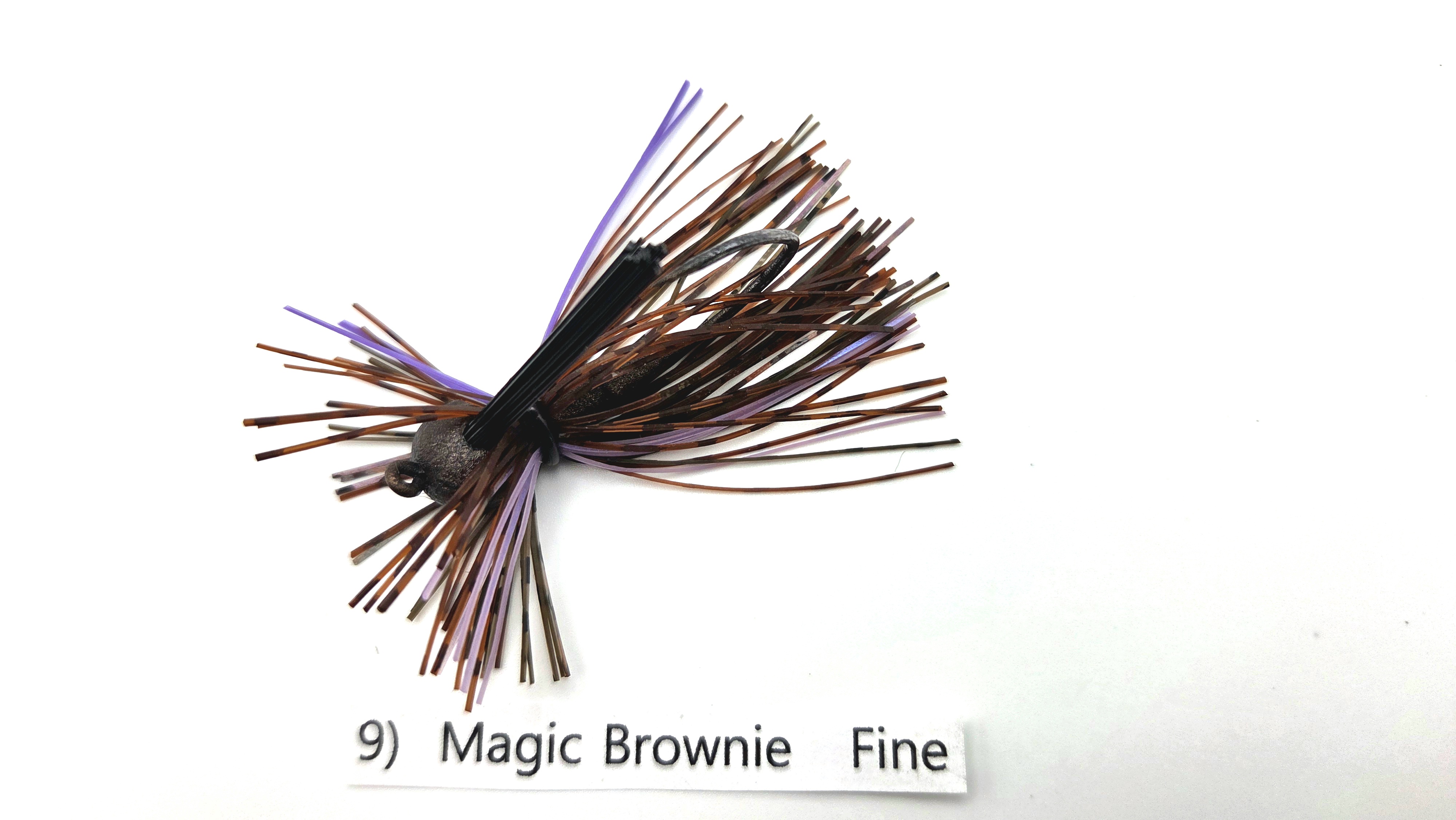 5/16 PeeWee Spider HD jig in Magic Brownie Fine