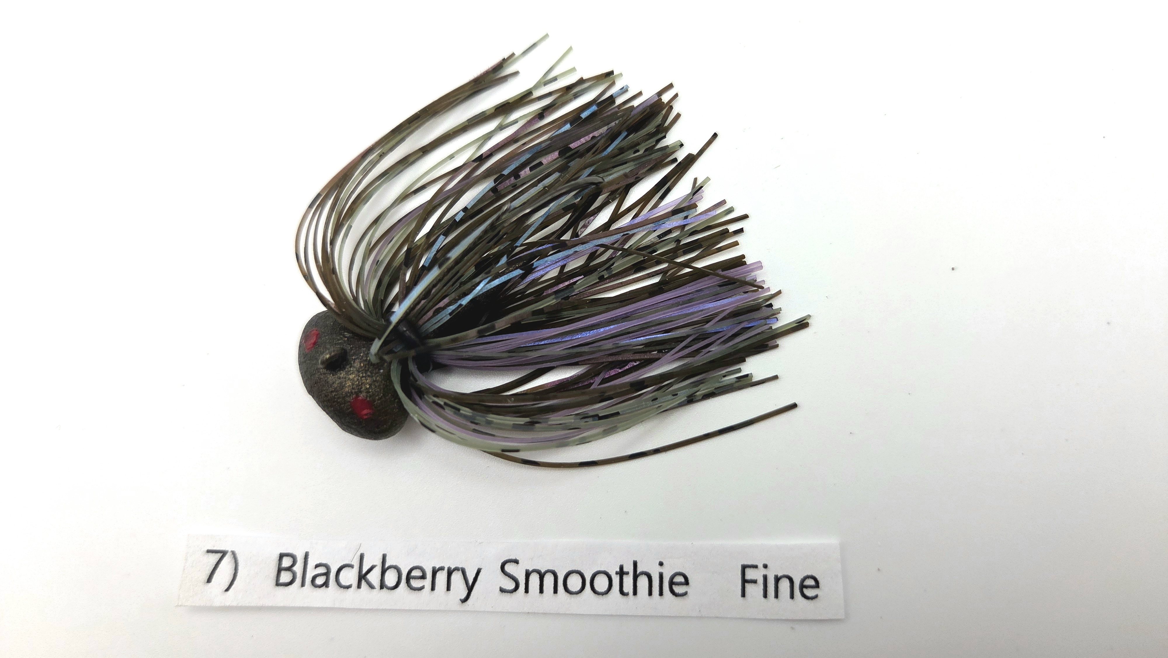 7/16 PeeWee Football jig in Blackberry Smoothie